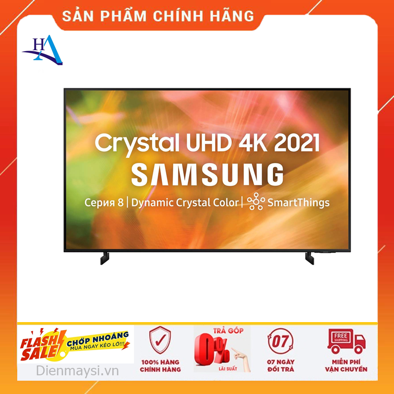 Smart Tivi Samsung 4K 43 inch 43AU8000 Điều khiển tivi bằng giọng nói