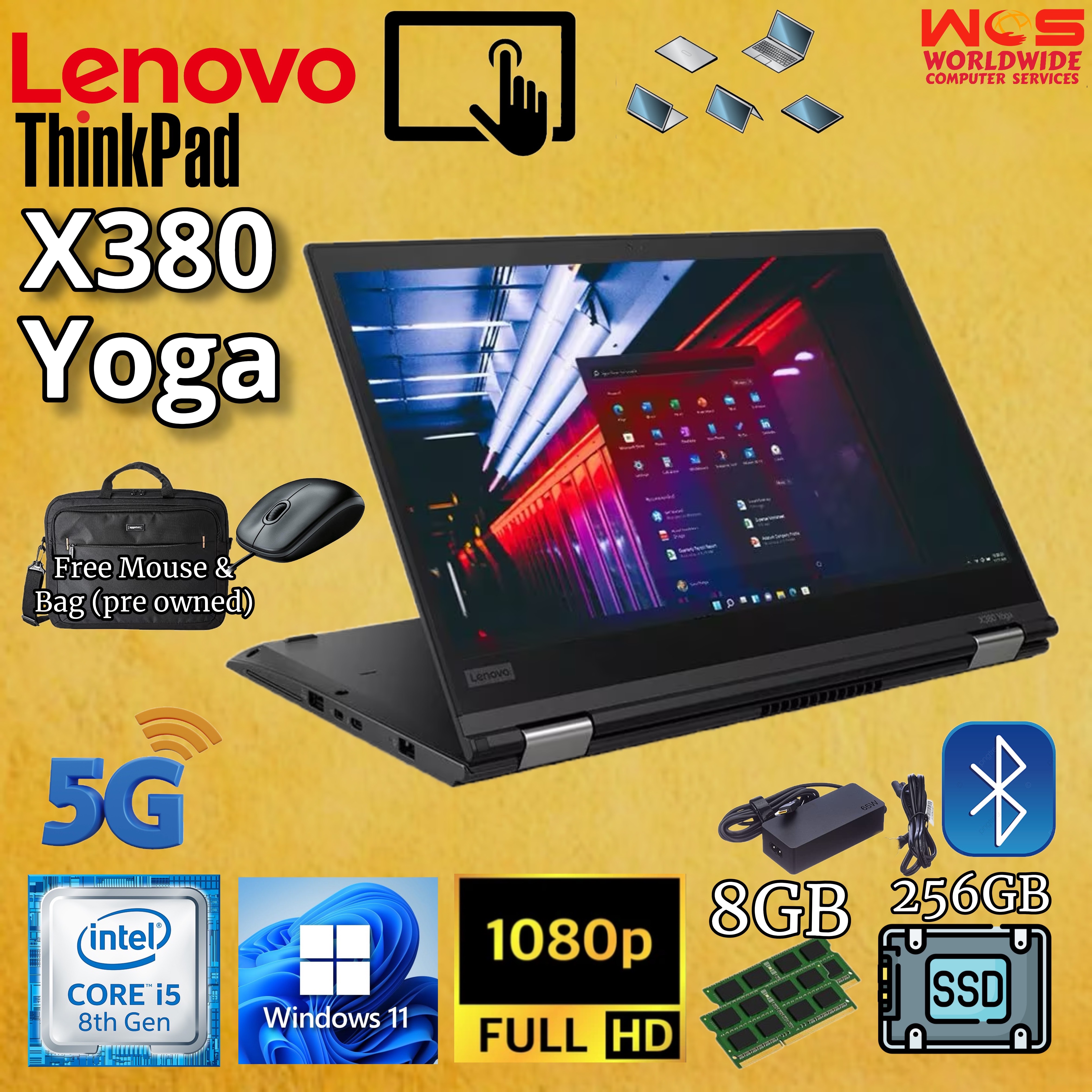 Lenovo Miix 520 2-In-1 Laptop 12.2