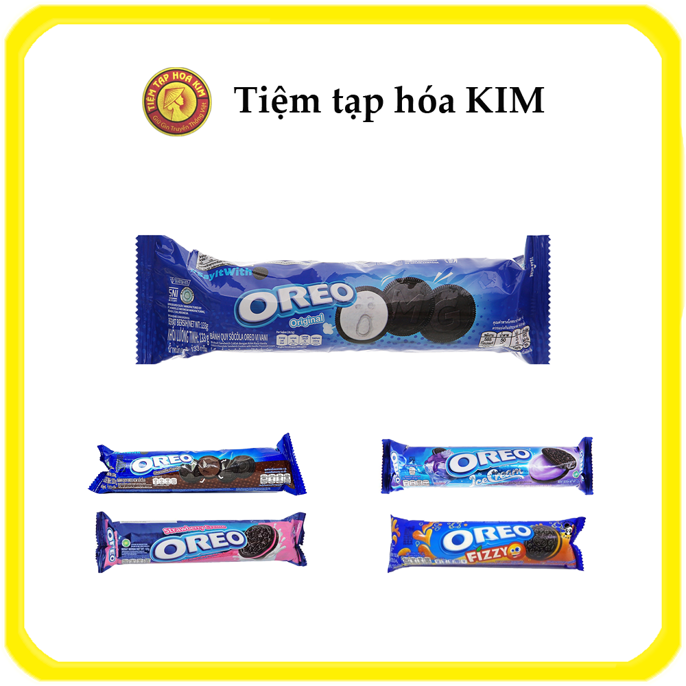 Bánh quy oreo dạng thỏi 133g