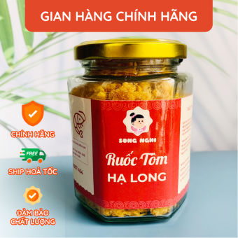 Ruốc Tôm Thịt, Chà Bông Tôm Thịt Hạ Long - Ruốc Ăn Dặm Cho Bé