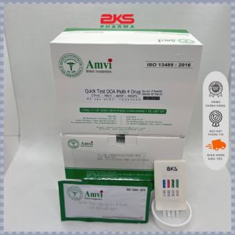 Que test ma tuý 4 chân Amvi, xét nghiệm nhanh chất kích thích