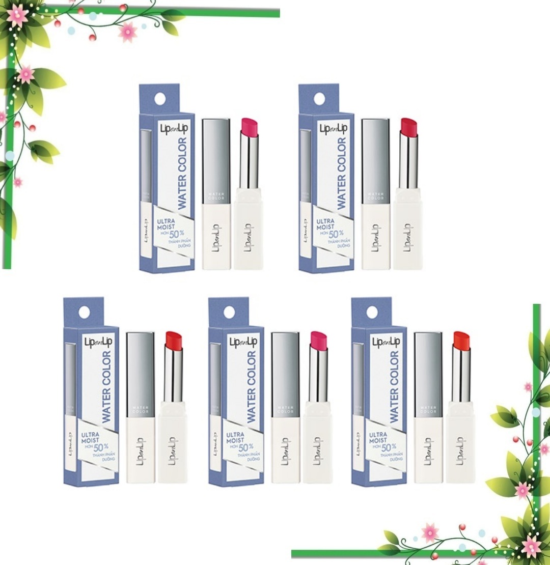 Son trang điểm dưỡng tối ưu Lip On Lip Water Color 2,2g