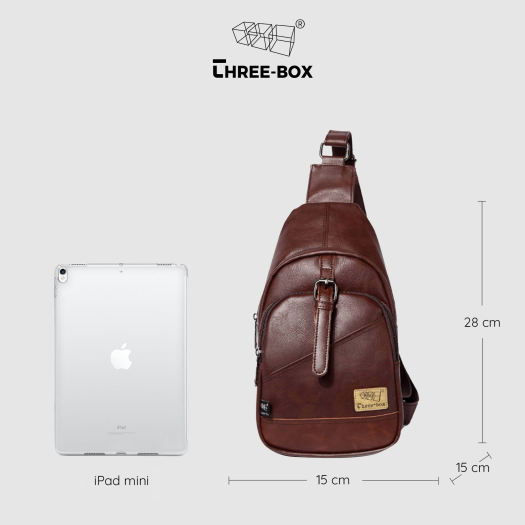 Túi đeo chéo threebox chính hãng