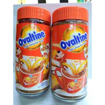 Hũ bột Ovaltine thủy tinh 400g