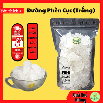 1KG Đường phèn trắng FREESHIP Đặc sản miền trung 100% nhà làm Organic