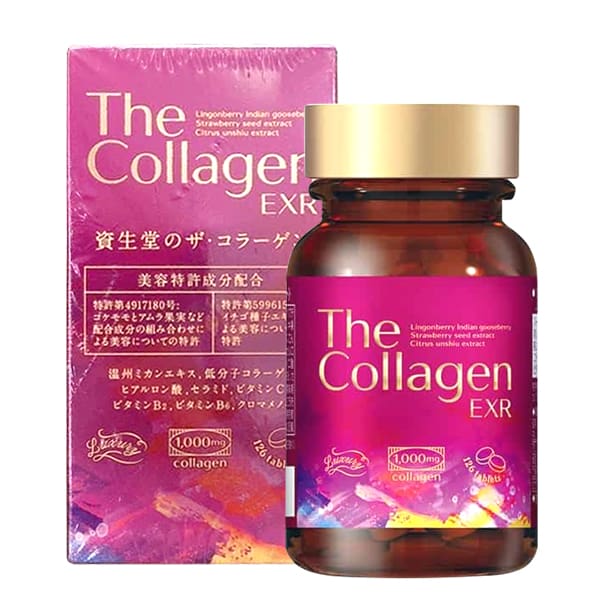 The collagen shiseido exr dạng viên nhật bản 126 viên