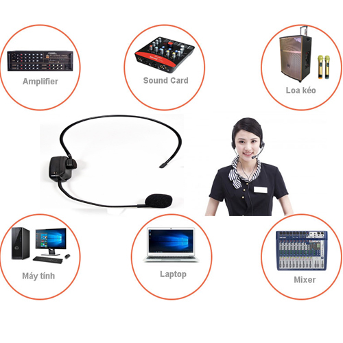 [ GIÁ CỰC RẺ ] Micro đeo tai EM 67 - Micro trợ giảng đeo tai EM 67, Micro thuyết trình trợ giảng không dây UHF - Đầu thu 6.5mm, Độ Nhạy Cao Hút Âm Mạnh Chống Ồn Chống Tạp Âm Chống Hú, thuyết trình trực tuyến, Thiết Kế Gọn Gàng.