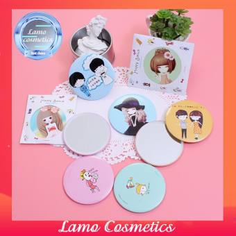 Gương Mini Dễ Thương Nhỏ Gọn Phong Cách Hàn Quốc