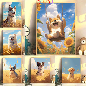 tranh số hóa / tranh tô màu số hoá Orfon - tranh tô màu theo số / tranh sơn dầu số hóa / tô màu theo số / tranh số hóa tự tô