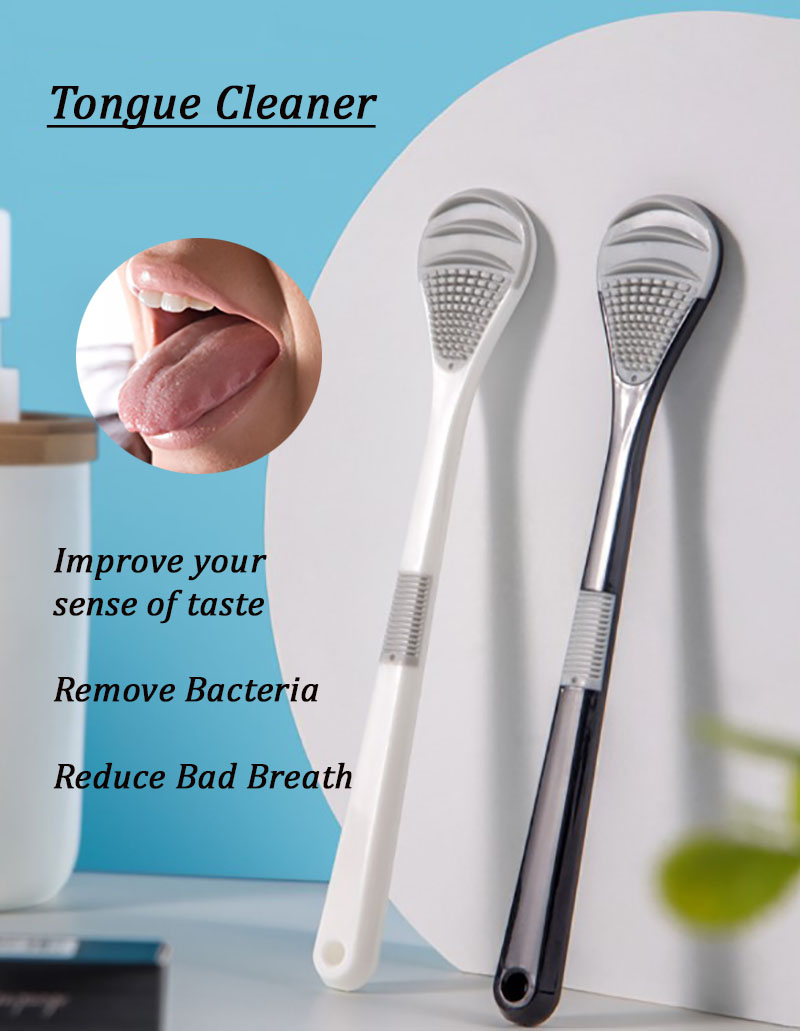 HOT Tongue Cleansing Gel With Silicone Tongue Scraper Set Tongue Coating  Cleaner Mint Freshen Mouth Breath Hygiene Oral Care - AliExpress