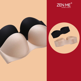 Áo Lót Zen Me Quây Ngực Không Dây Hai Trong Một - Mặc Lưng Trần Thoải Mái