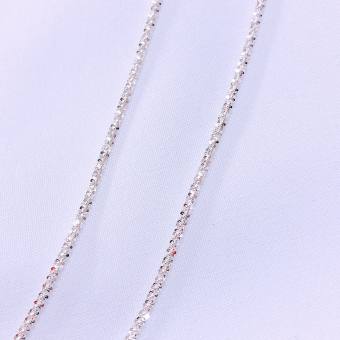 Dây chuyền nữ bạc thật giá rẻ vòng cổ nữ trơn không mặt mẫu tuyết xù cực đẹp/ JQN gian hàng uy tín, chất lượng