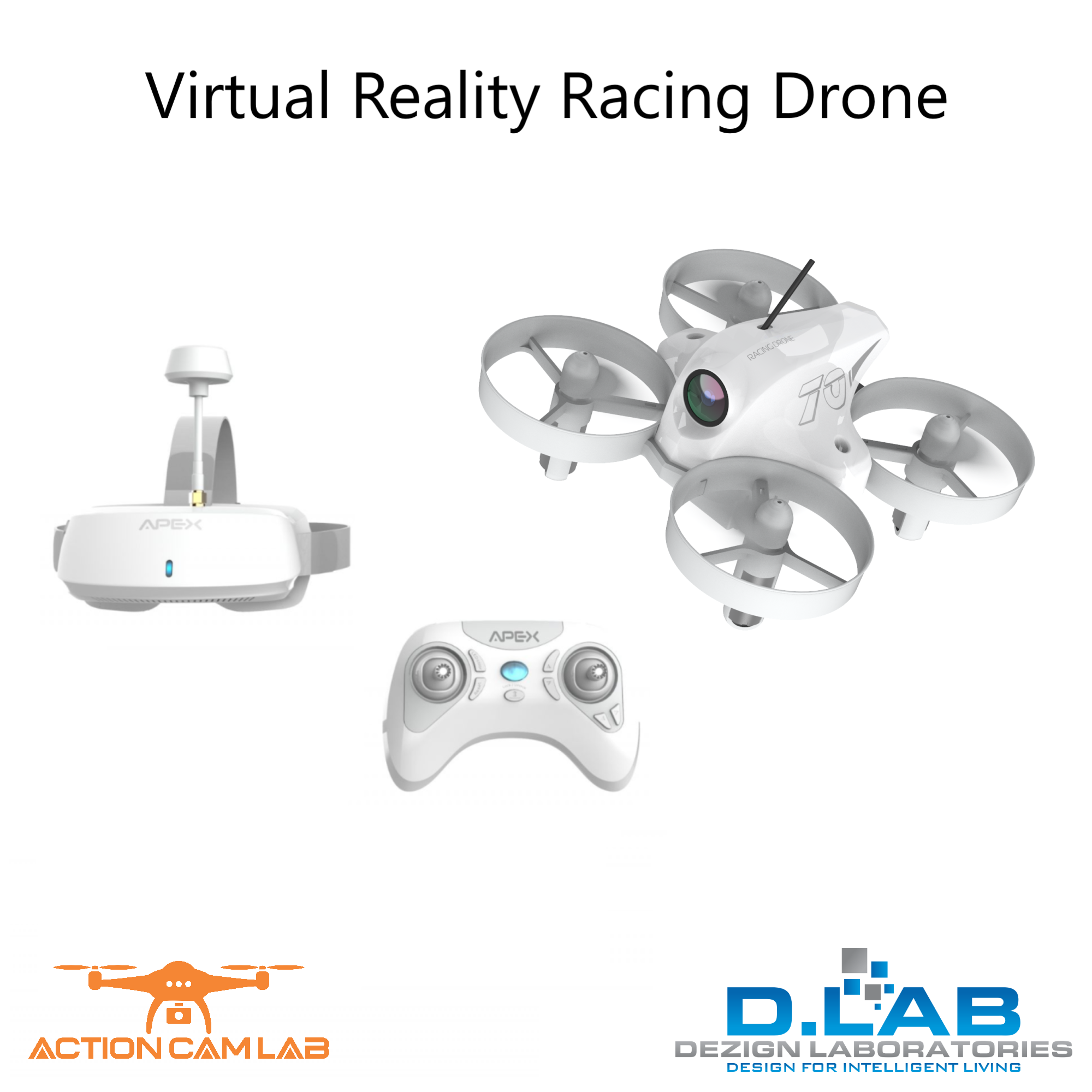 Virtual Reality Racing Drone (VR70) · v10