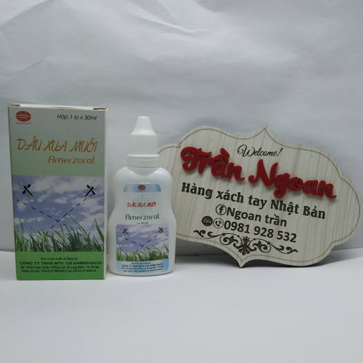 Dầu Xua Muỗi Amerzoral - Lọ 30ml