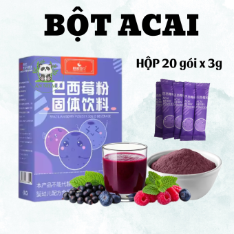 Bột acai berry trắng da Nội Địa Trung