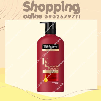 Dầu gội Tresemme Keratin Smooth Thái Lan - Màu Đỏ