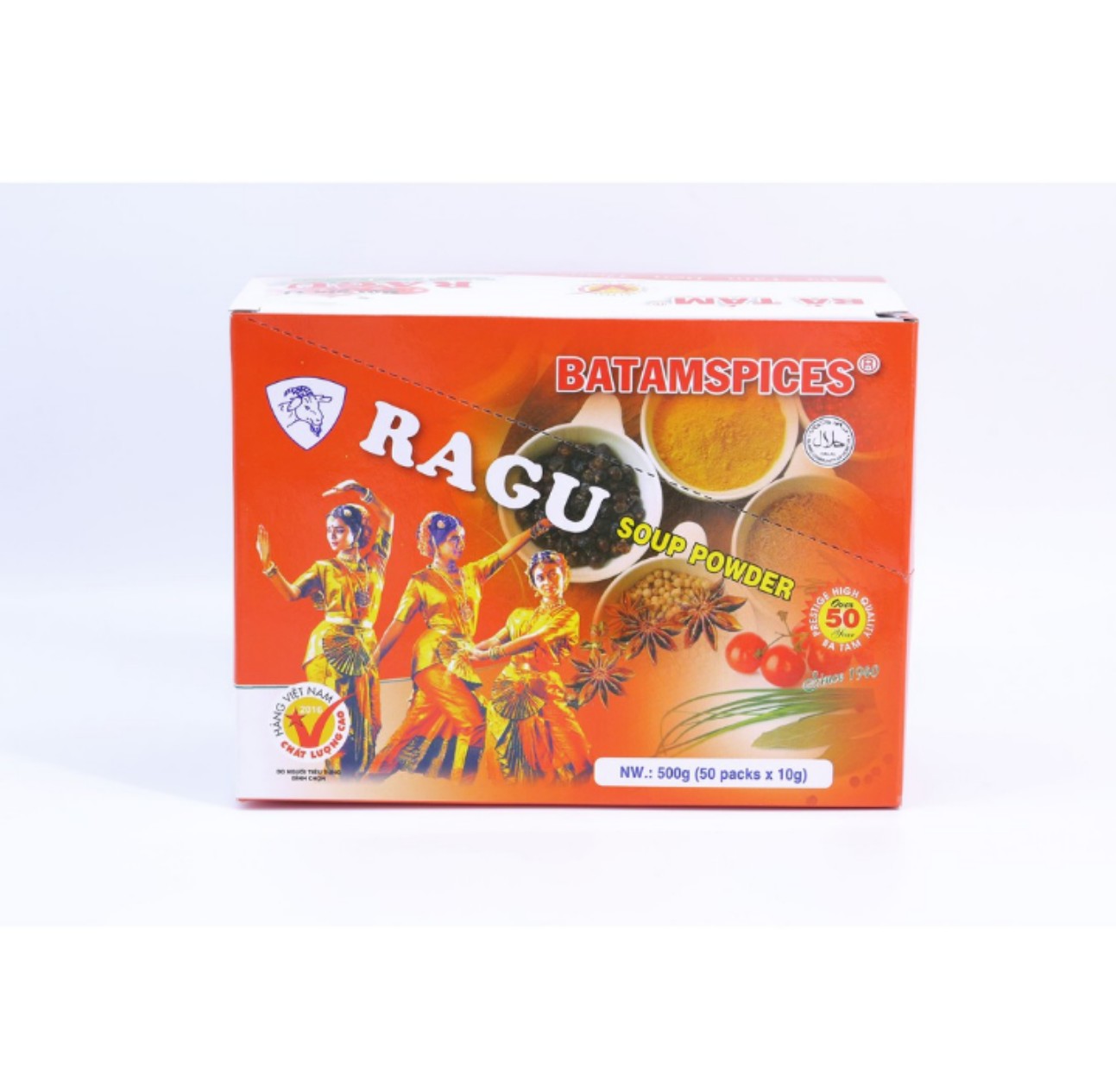 Bột gia vị nấu ragu bà tám gói 10g hộp 50 gói