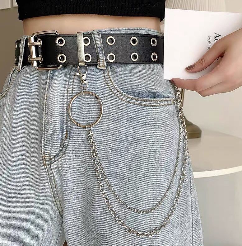 Thắt lưng nữ khóa vuông hai oze A423
