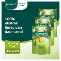 Palmolive Aroma Sensations Morning Tonic Sabun Mandi 450 ml x 3