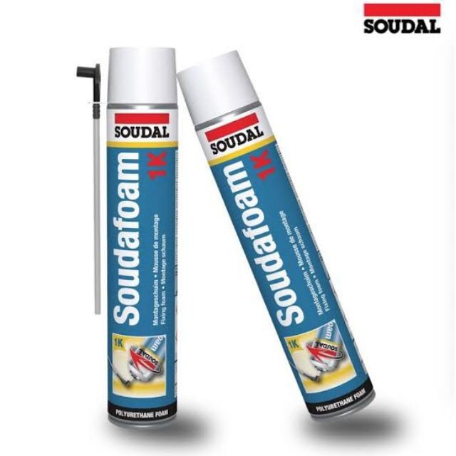 Keo bọt nở soudafoam 1k 750ml – có vòi đi kèm