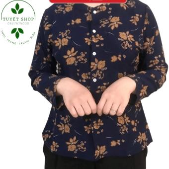 Áo Bà Ba Lụa Trυng Niên Cho Các Bà Các Mẹ Chất Đẹp Mềm Mát .