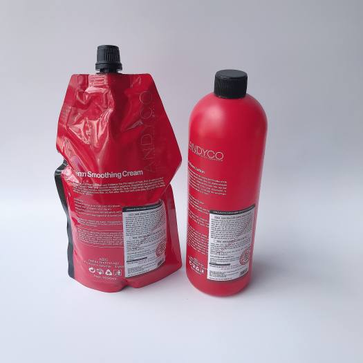 Thuốc uốn tóc Andyco Thuốc ép tóc Andyco thông minh mềm hóa nhanh không xơ yếu tóc Cặp 1000ml