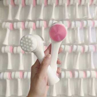 Cọ massage rửa mặt 2 ĐẦU
