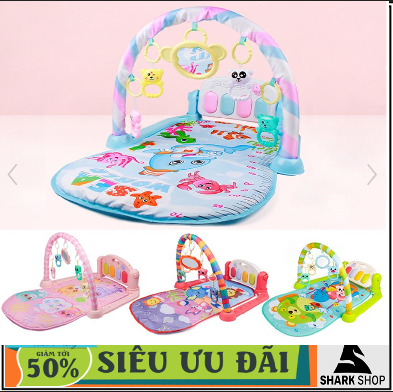 Thảm nhạc cho bé,thảm chơi cao cấp thảm đàn cho bé nằm chơi có nhạc và đồ chơi lục nhiều chế độ âm thanh nhạc vui nhộn,giúp bé thích thú chơi đùa thảm nhạc rộng rãi cho bé dùng từ sơ sinh tới 3 tuổi