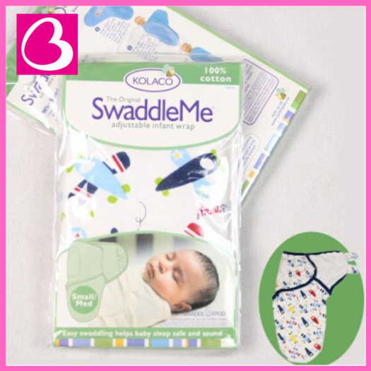 Khăn Quấn Bé Ủ kén Swaddle Me Summer Infant Giúp Bé Ngủ Ngon
