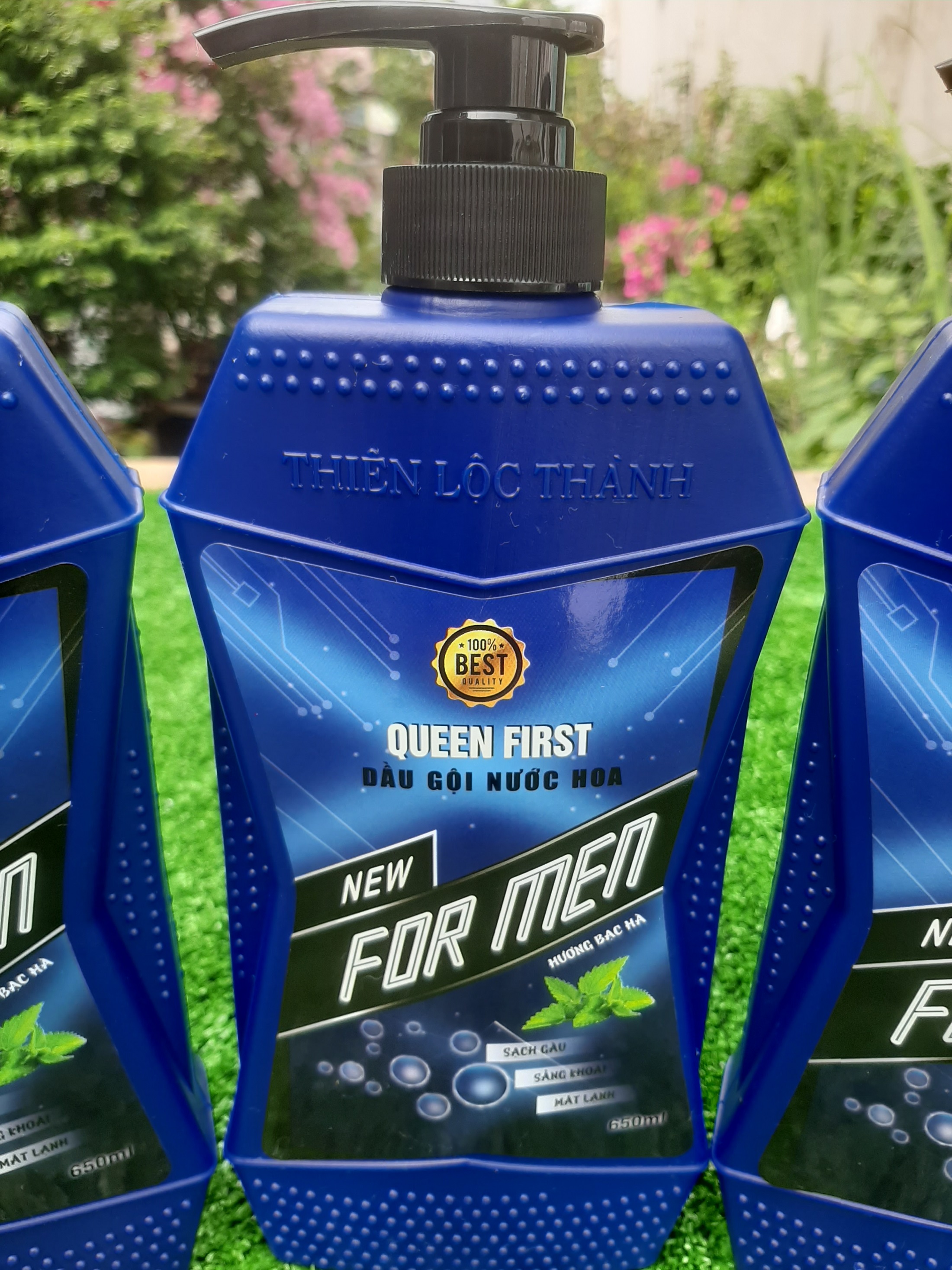 Dầu Gội Đầu Nam Hương Bạc Hà FOR MEN 650ml Sạch Gàu Mát Lạnh. - MEN