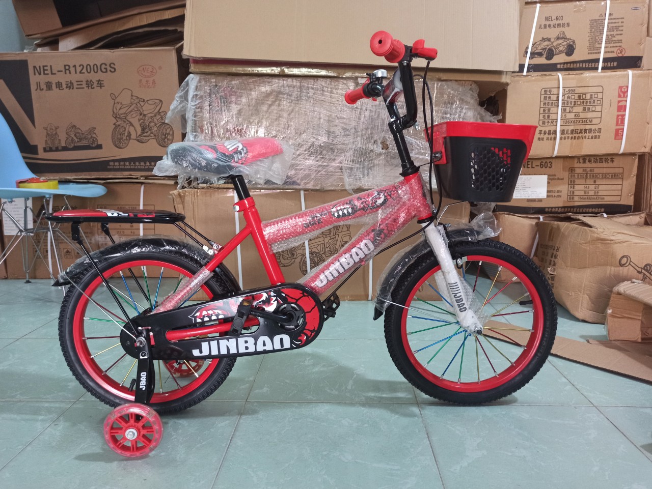 Xe đạp trẻ em cỡ 12 inh cho bé 3-5 tuổi