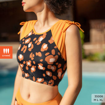 Đồ bơi nữ bikini short rời rút dây gymme - 35008