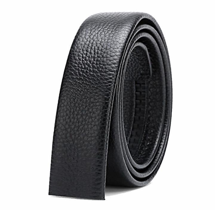 Dây da thắt lưng nam trơn phong cách lịch lãm - Thắt lưng nam cao cấp ( Không đầu khóa )
