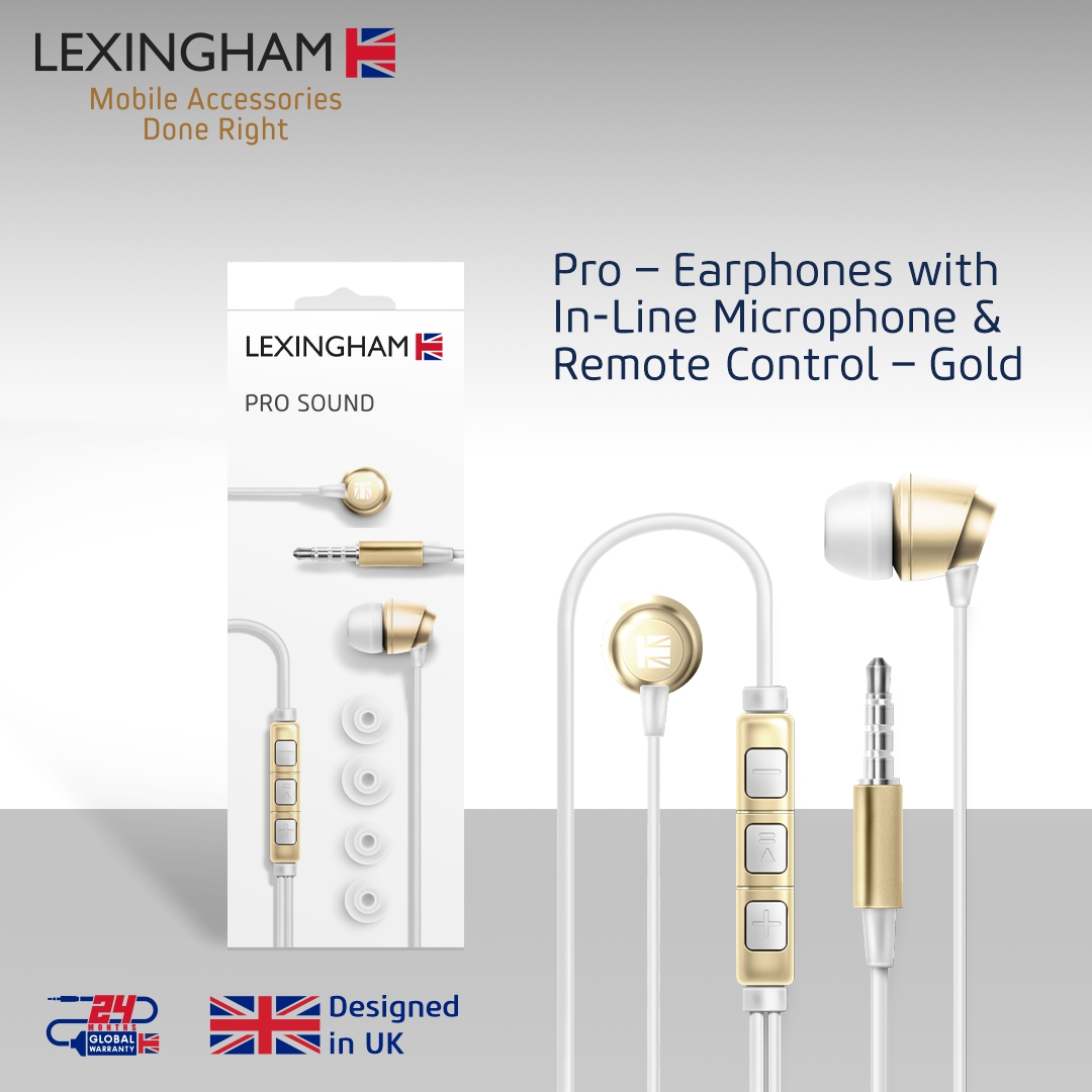 lexingham tangle free earphones