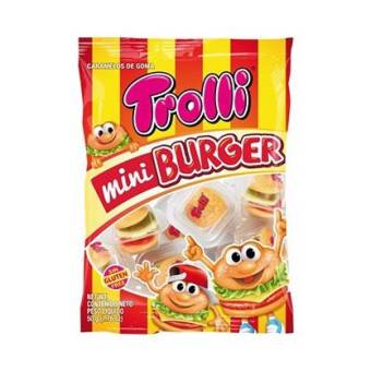 Kẹo dẻo trái cây Trolli Mini Berger 170g