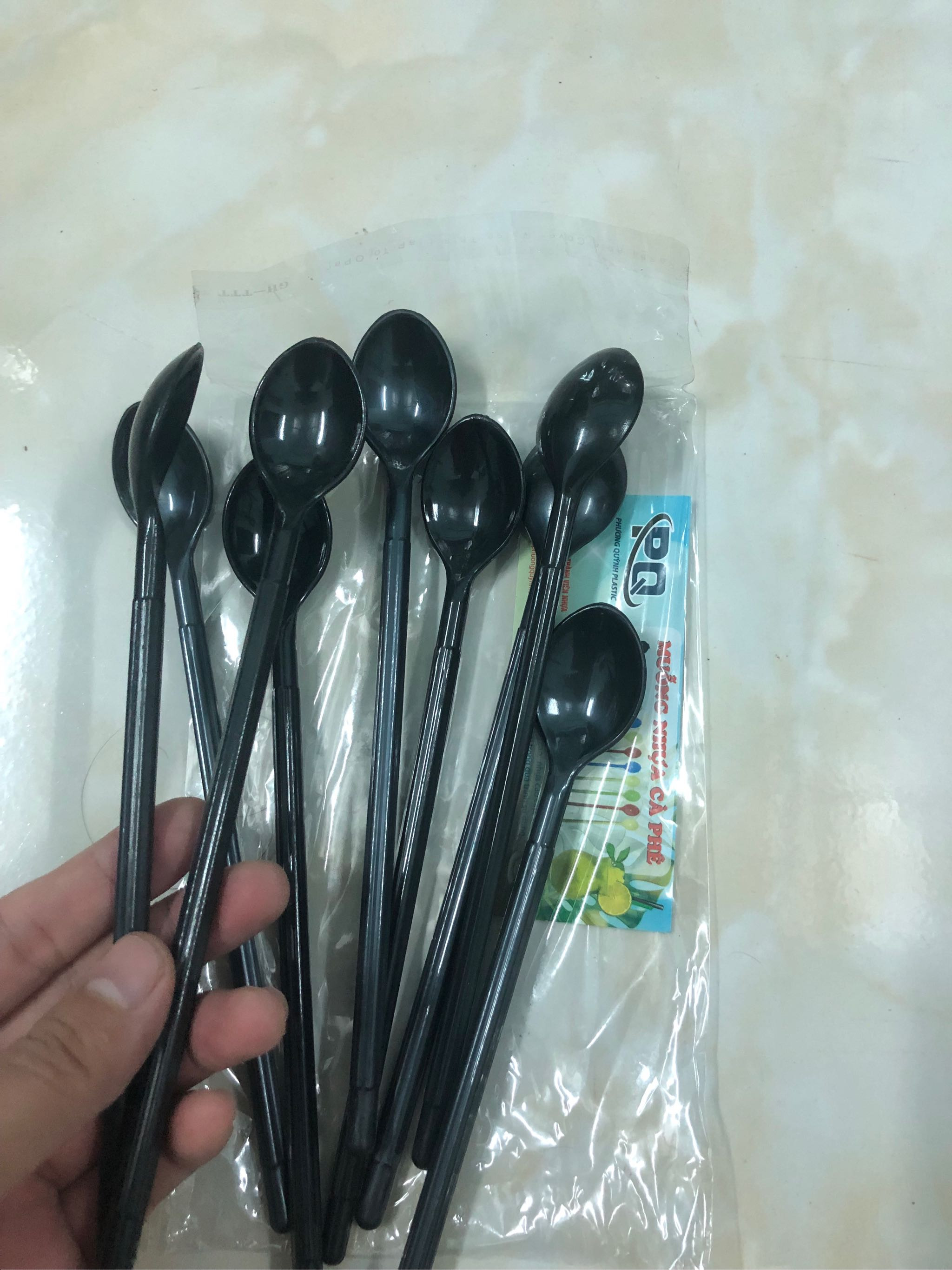 Bộ 10 muỗng sinh tố, cafe đen cao cấp