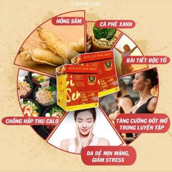 Combo 3 Hộp Cà Phê Sâm (Ginseng Coffee)