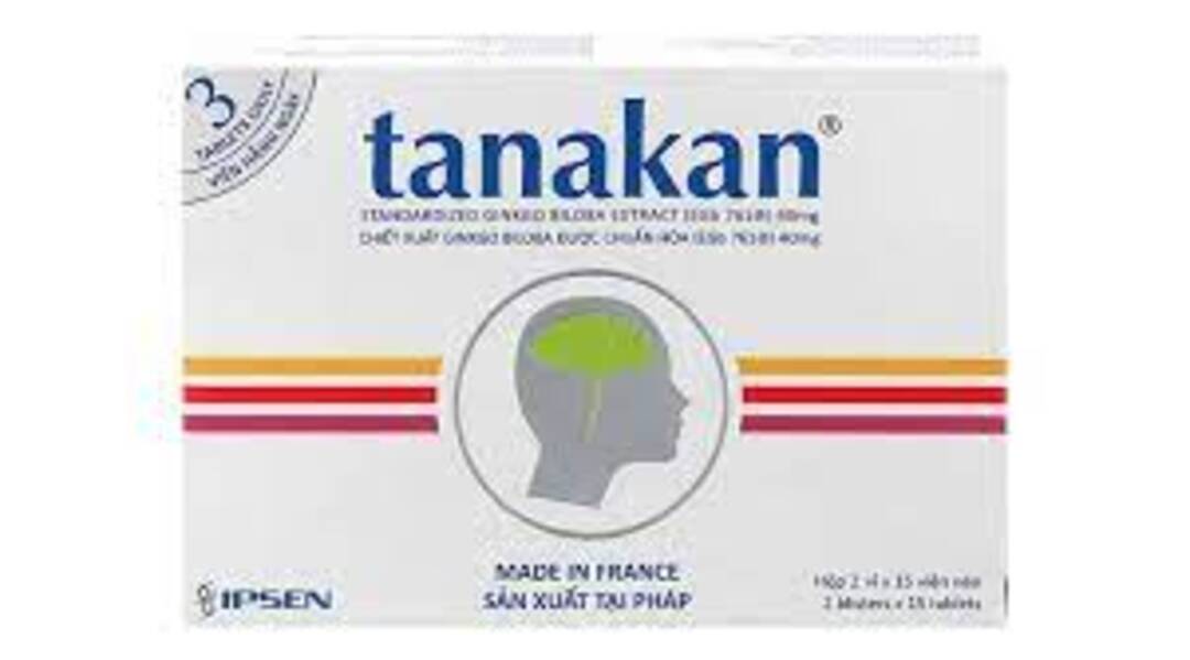 Tanakan - Giup1 lưu thông máu não, tuần hoàn máu đến các chi