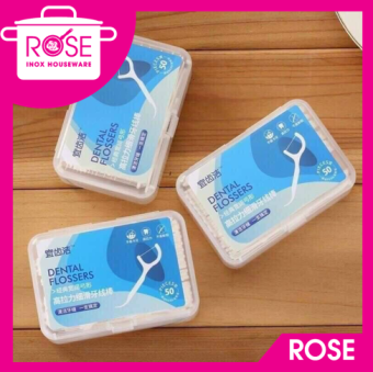 Tăm chỉ nha khoa chất lượng Nhật Bản hộp 50 cây - Tiệt Trùng Vệ Sinh Răng Miệng Chất Lượng Cao - HÀNG CÓ SẴN