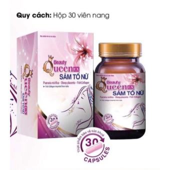 Viên uống sâm tố nữ làm trắng,đẹp da, chống lão hoá- Beauty Queen ex (hộp 30viên)