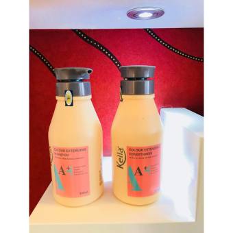 COMBO DẦU GỘI VÀ DẦU XẢ GIỮ MÀU TÓC KELLA A+ 500MLx2