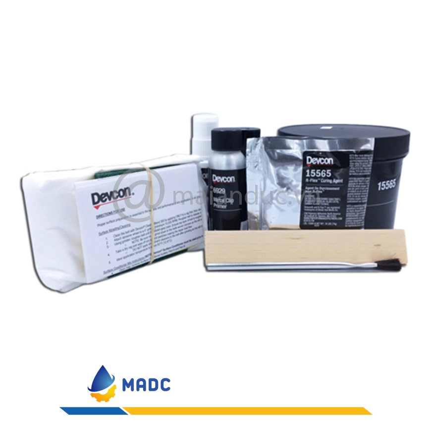 Keo dán, sửa chữa băng tải devcon 15565 r-flex - usa 1.5lb/bộ