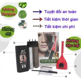 Lược nhuộm tóc thông minh (mau đen)