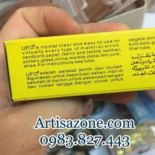 Keo UFO chuyên dụng dán mô hình gỗ (35ml) - Set 02 tuýp