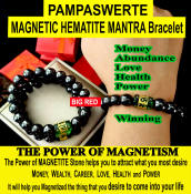 Lucky Charm Magnetite Bracelet for Money and Abundance