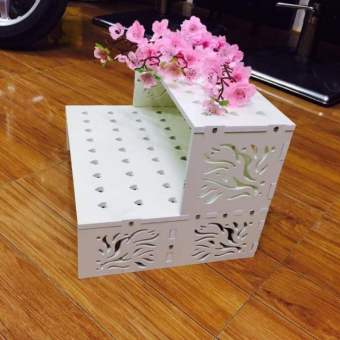 kệ để chân làm Nails gỗ công nghiệp