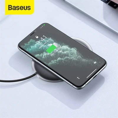 Baseus 15W Wireless Charger Qi Fast Wireless Charging For iPhone 13 Pro Max 12 For Airpods Pro Universal Wireless Charger For Samsung Huawei Xiaomi (2)
