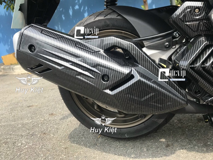 Ốp che pô carbon vario 160 đời 2022 - 2023 ms4686
