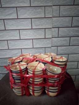 30 chén nhỏ hột vịt lộn nướng