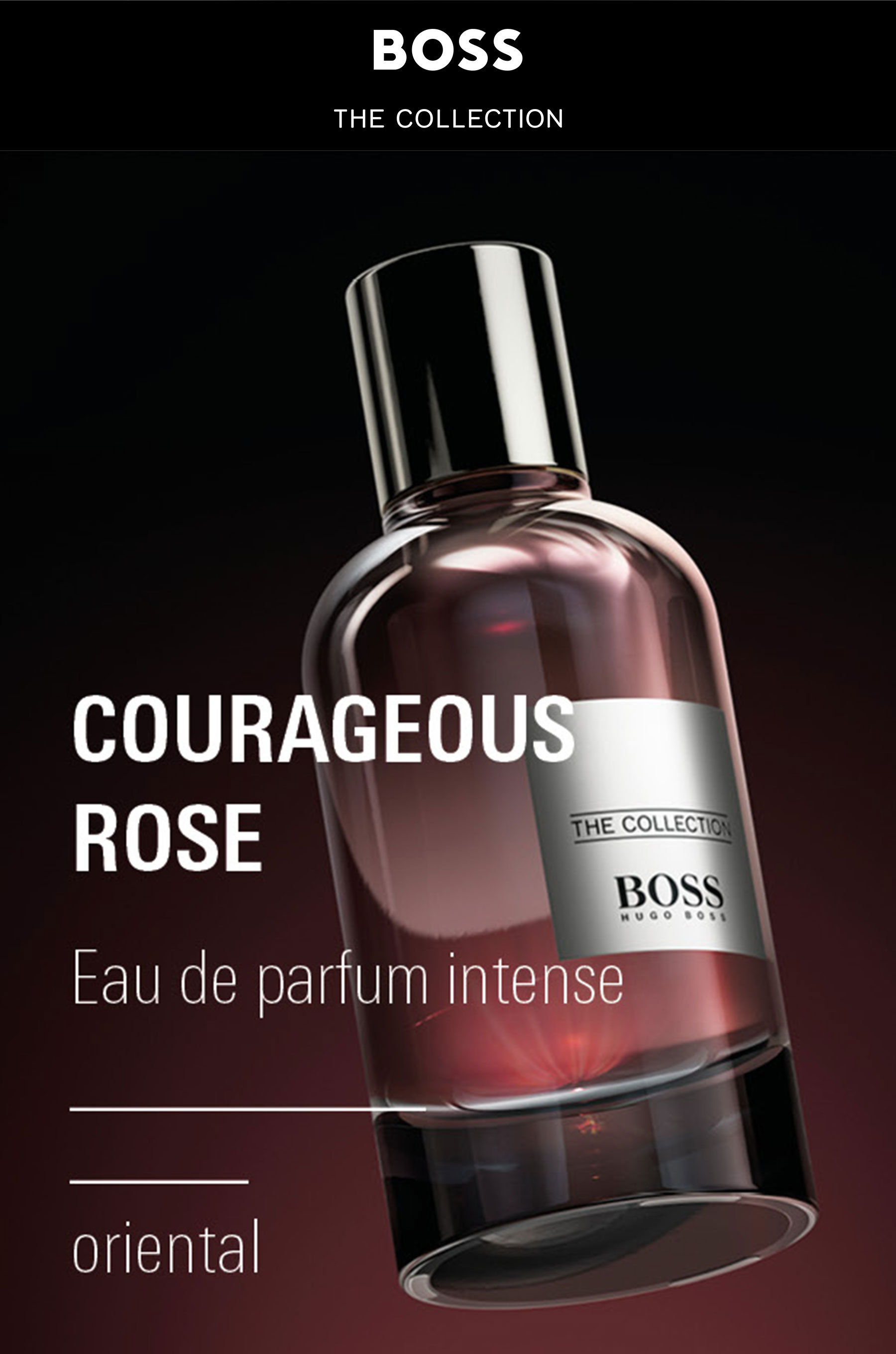 BOSS The Collection Courageous Rose Eau De Parfum Intense For Men